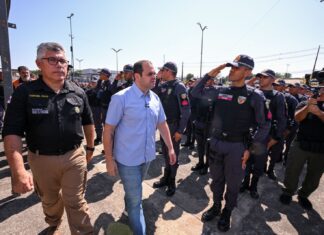 Governador Roberto Cidade lança Operação Bairro Seguro e Ocupação e reforça efetivo com mais de 500 alunos soldados