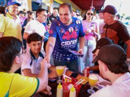 Na Praça 14, Roberto Cidade apresenta propostas e reforça compromisso com a segurança pública