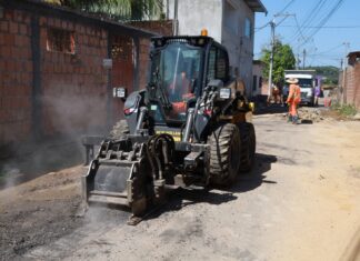 Prefeitura de Manaus transforma trecho do Parque Rio Solimões com recuperação da rua Praia do Náutico
