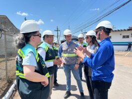 Ageman vistoria execução de parada programada da Águas de Manaus para reforçar abastecimento no verão amazônico