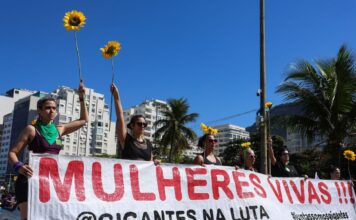 Mulheres vão às ruas pela votação do PL da Misoginia