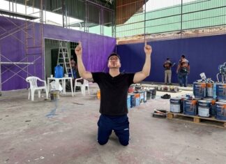 Após impedir paralisação total das obras de reforma da quadra esportiva do Lírio do Vale, Rodrigo Guedes garante retorno e avanço das obras no local