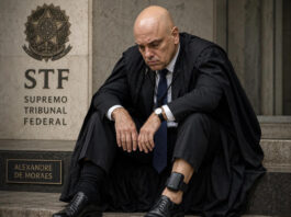 Aliado de Trump publica imagem de Moraes com tornozeleira e cita caso Master
