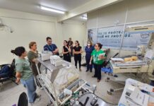 Moura Tapajóz encerra curso teórico-prático sobre ‘Transporte do Recém-Nascido de Alto Risco’
