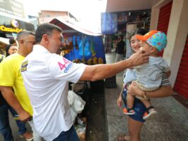 Wilson Lima reforça presença no Alvorada com segunda caminhada junto aos moradores