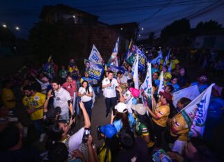 “Banzeiro do Alfredão” reúne centenas de pessoas em caminhada no bairro Alfredo Nascimento (Vídeo)