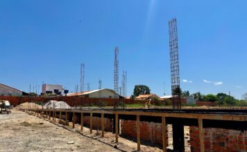 Obra do Centro de Convivência chega em mais uma etapa em Parintins
