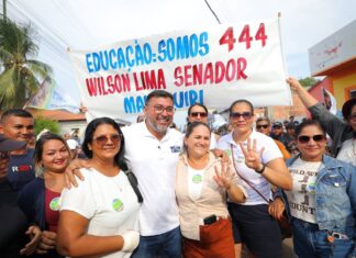 Wilson Lima 444 reforça compromisso com o interior e promete recursos para Manaquiri no Senado