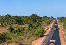 BR-319 tem seis frentes de obras; Omar fiscalizou a estrada de Manaus a Humaitá