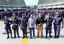 Governador Roberto Cidade acompanha incorporação de 502 novos soldados ao efetivo da Polícia Militar