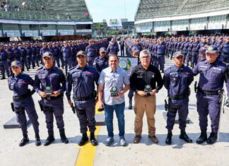 Governador Roberto Cidade acompanha incorporação de 502 novos soldados ao efetivo da Polícia Militar