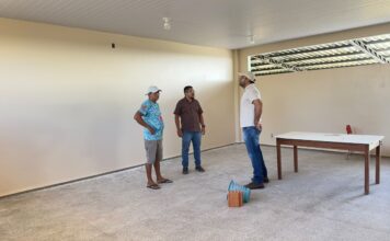 Obras na Escola Minervina Reis Ferreira entram na reta final no Zé Açu