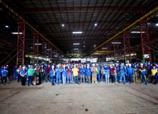 Adjuto Afonso destaca geração de empregos durante visita ao Estaleiro Rio Amazonas