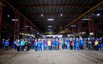Adjuto Afonso destaca geração de empregos durante visita ao Estaleiro Rio Amazonas