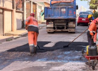 Prefeitura de Manaus recupera ruas do Dom Pedro e reforça infraestrutura viária
