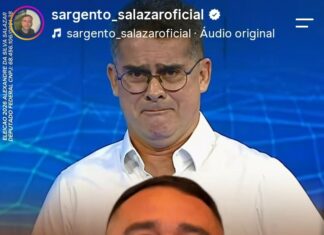 Lambanceiro é humilhado por Salazar. Digno de atuar na Globo