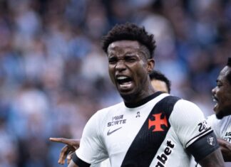 Vasco vira sobre o Grêmio e se aproxima de sair da zona de rebaixamento