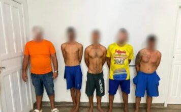 Cinco suspeitos são presos por furto e receptação no interior