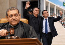 Bomba! Kassio Nunes Marques deve soltar Bolsonaro para Flávio subir a rampa com o pai