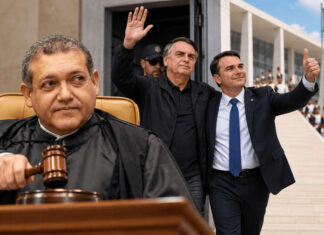 Bomba! Kassio Nunes Marques deve soltar Bolsonaro para Flávio subir a rampa com o pai
