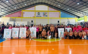 Prefeitura de Parintins encerra campanha Outubro Rosa com torneio de queimada entre profissionais da saúde