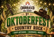 Churrasco da Villa lança Oktoberfest Country Rock com entrada gratuita e programação de churrasco, cervejas artesanais e música em Manaus
