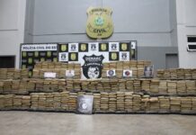 Polícia apreende 1,3 tonelada de skunk avaliada em R$ 27,6 milhões no AM